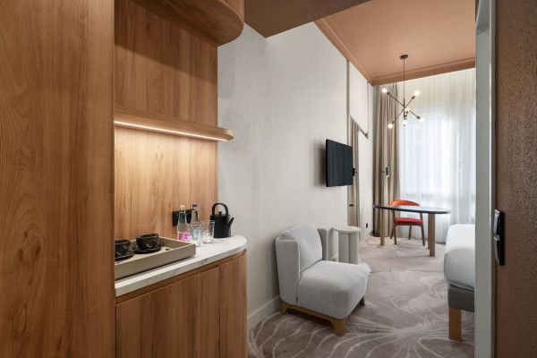 Superior Room with 1 double bed and a sofa bed