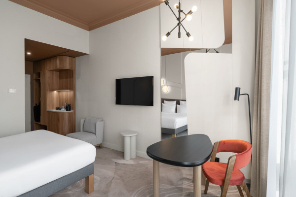 Superior Room with 1 double bed and a sofa bed
